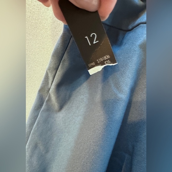 Nic+Zoe Wonderstretch Slim Pant slate blue color size 12 NWT - Picture 8 of 10